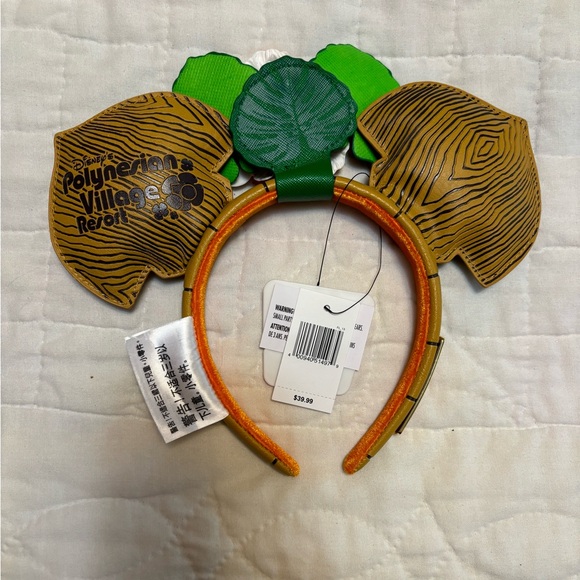 NWT WDW Polynesian Village Resort Loungefly Ear Headband - Picture 2 of 3
